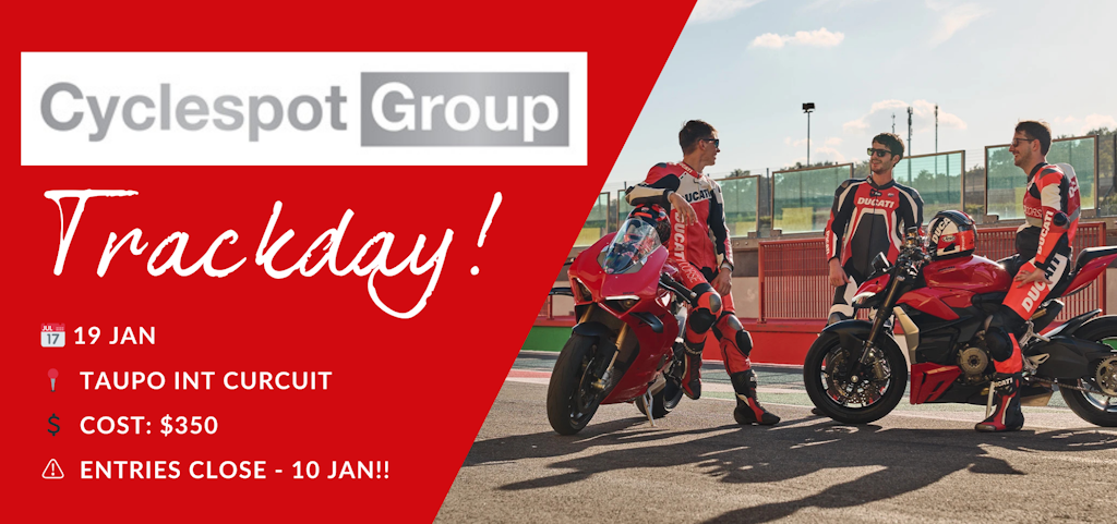 Cyclespot DUCATI Track Day. Ducati Official Club NZ Hello Club